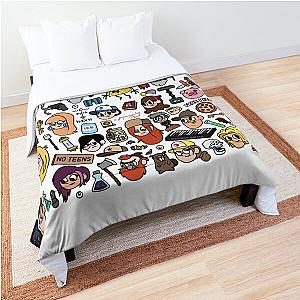 Gravity Falls Doodle Comforter