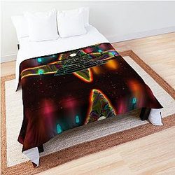 Gravity Falls Bill Cipher Weirdmaggedon Comforter