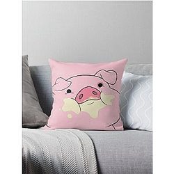 Waddles the Pig From Gravity Falls Throw Pillow