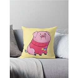 Gravity Falls - Waddles Throw Pillow