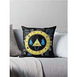 Gravity Falls - Bill Cipher Zodiac Throw Pillow