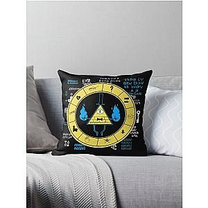 Gravity Falls - Bill Cipher Zodiac Throw Pillow
