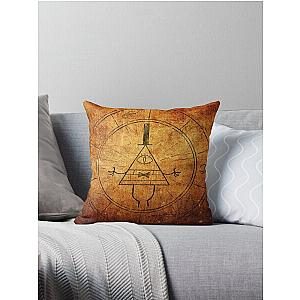 Gravity Falls Bill Cipher design Throw Pillow