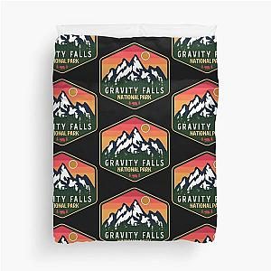 Gravity Falls National Park Duvet Cover