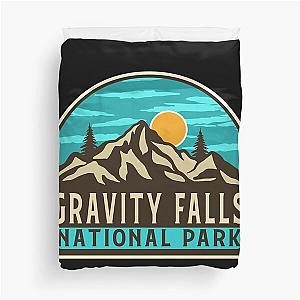 Gravity Falls National Park-Vintage Duvet Cover
