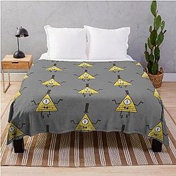gravity falls - bill cipher Throw Blanket