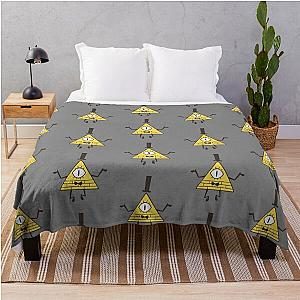 gravity falls - bill cipher Throw Blanket