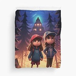 gravity falls 4 Duvet Cover