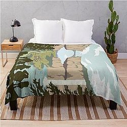 Gravity Falls Retro Throw Blanket