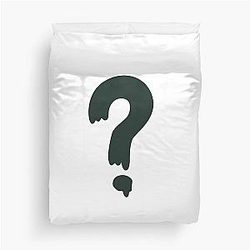 Gravity Falls Question Mark Duvet Cover