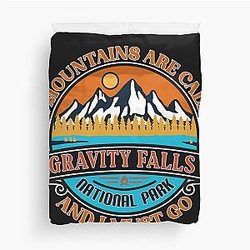 Gravity Falls National Park  Duvet Cover
