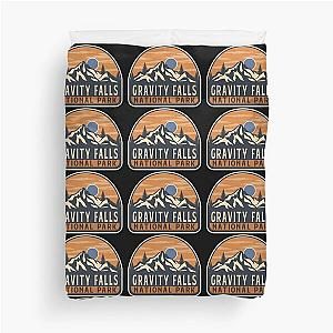 Gravity Falls National Park Duvet Cover