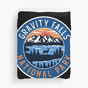 Gravity Falls National Park Duvet Cover