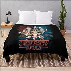Gravity Falls T-ShirtStranger falls Throw Blanket