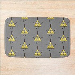 gravity falls - bill cipher Bath Mat