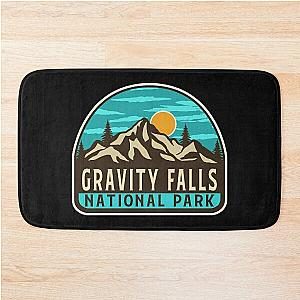 Gravity Falls National Park-Vintage Bath Mat