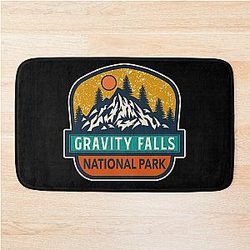 Gravity Falls National Park Bath Mat