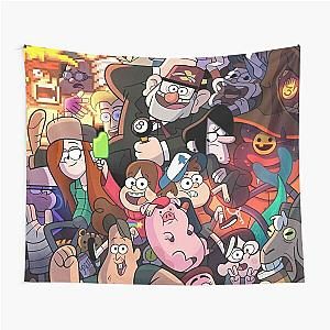 Gravity Falls and Friends Tapestry