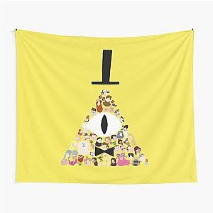 Gravity Falls Characters Tapestry