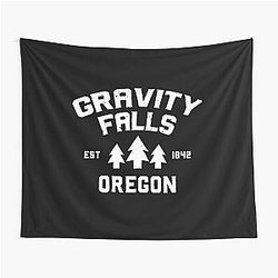 Gravity Falls Oregon Tapestry