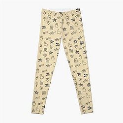 Gravity Falls Wheel Symbols Leggings