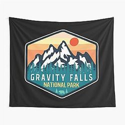 Gravity Falls National Park Tapestry