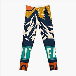 Gravity Falls National Park Leggings