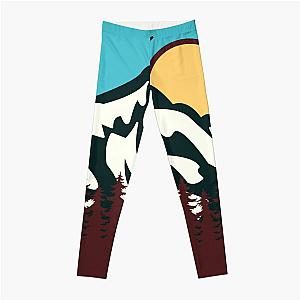 Gravity Falls National Park-Vintage Leggings