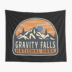 Gravity Falls National Park Tapestry