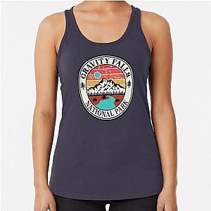 Gravity Falls National Park-Vintage Racerback Tank Top