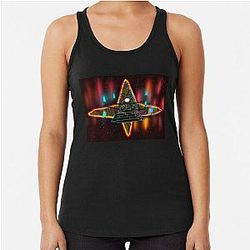 Gravity Falls Bill Cipher Weirdmaggedon Racerback Tank Top