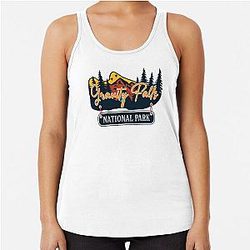 Gravity Falls National Park Racerback Tank Top