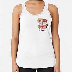 Gravity Falls Mabel and Dipper Pines Racerback Tank Top