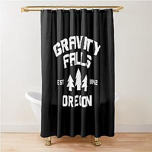 Gravity Falls Oregon Shower Curtain