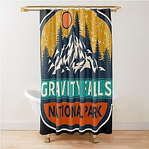 Gravity Falls National Park Shower Curtain