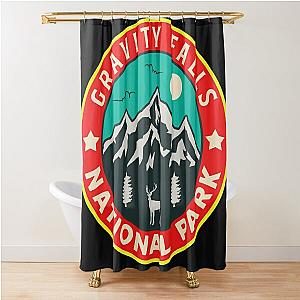 Gravity Falls National Park Shower Curtain