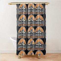 Gravity Falls National Park Shower Curtain