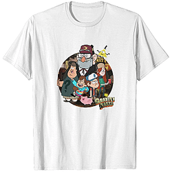 Gravity Falls Classic Gravity Falls White T-Shirt
