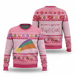 Mabel Pines Closet Welcome To Gravity Falls Christmas Ugly Sweater