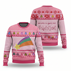 Mabel Pines Closet Welcome To Gravity Falls Christmas Ugly Sweater