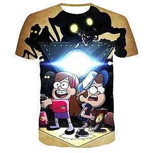 Gravity Falls Mystery Twins 3D T-Shirts