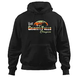 Gravity Falls Visit Graphic Hoodies