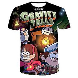 Gravity Falls Pine Tree Symbol 3D T-Shirts