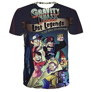 Gravity Falls Summer Mystery 3D T-Shirts