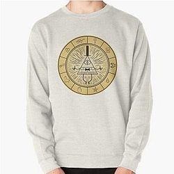Gravity Falls Bill Cipher Wheel Pullover Sweatshirt