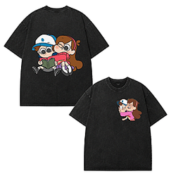 Little Twin DTNK0107 Washed  Gravity Falls T-Shirts