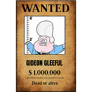 Gideon DTNK0307 Gravity Falls Posters