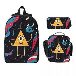 Cartoon Gravitys Falls Backpack Set 