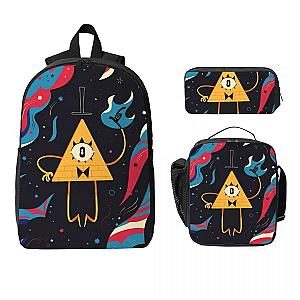 Cartoon Gravitys Falls Backpack Set 