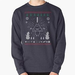 Gravity Falls Ugly Christmas Sweater Print Pullover Sweatshirt